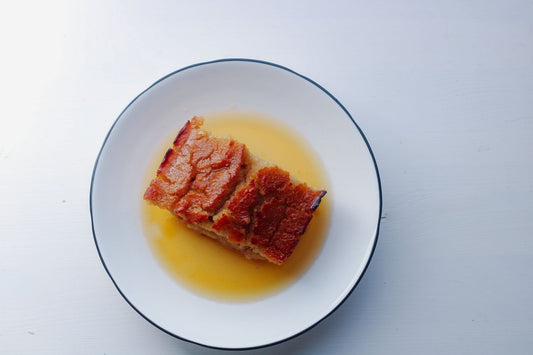 Earl Grey Zitronen Sirup Kuchen - Vegan