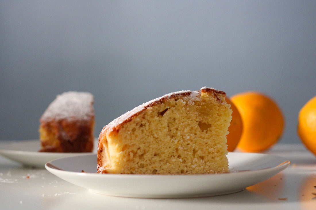 Orangen Olivenöl Kuchen
