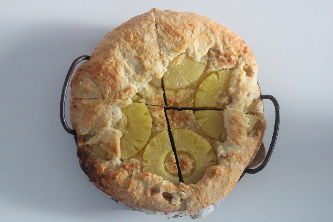 Ananas Mandel Galette