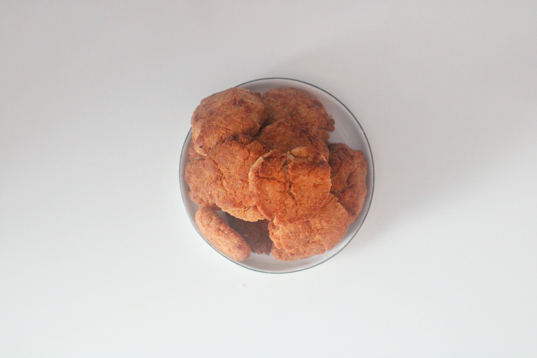 Kokosnuss Mais Kekse Vegan