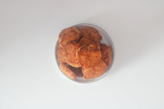 Kokosnuss Mais Kekse Vegan