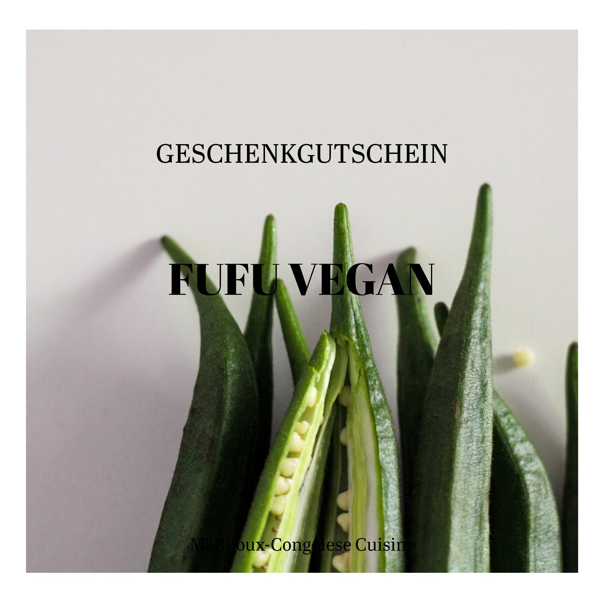 Gutschein: Fufu Vegan Kochkurs