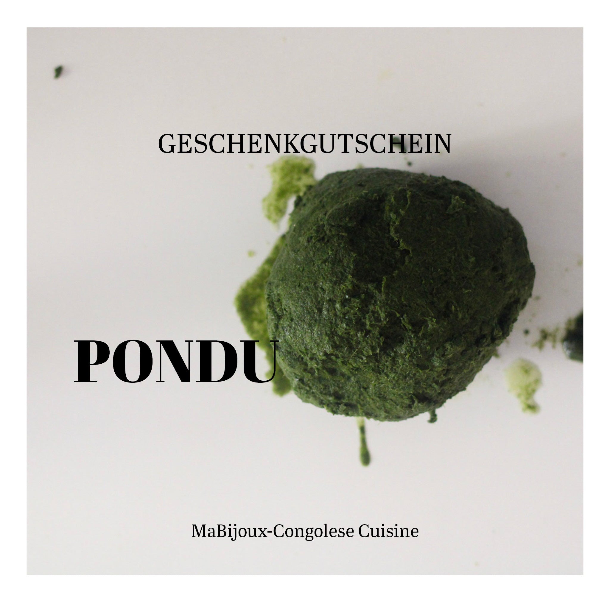 Gutschein: Pondu Kochkurs
