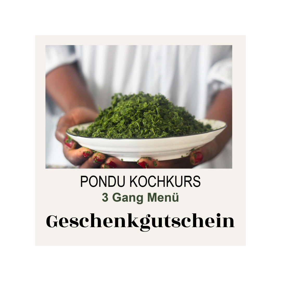 Gutschein: Pondu Kochkurs