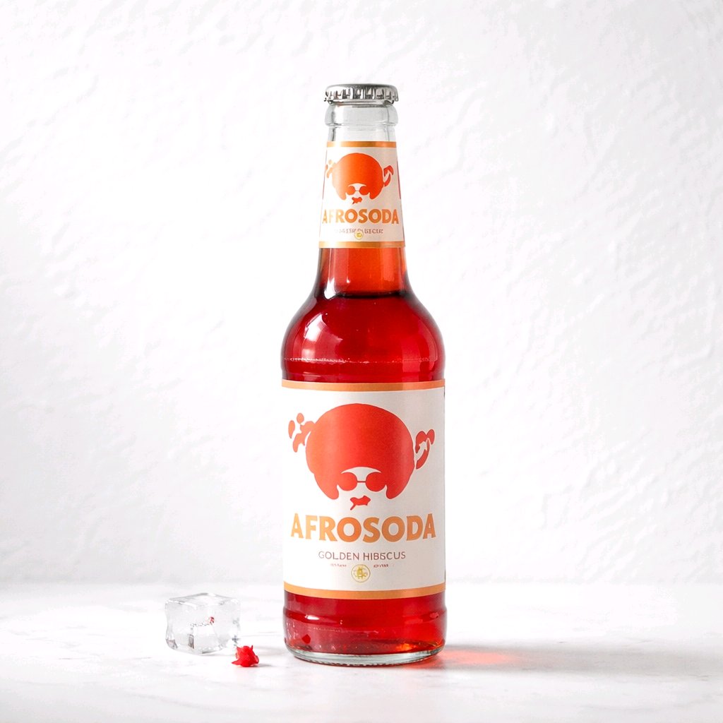 Afrosoda: 3 Fl. Kokosnuss. Hibiskus. Mango.