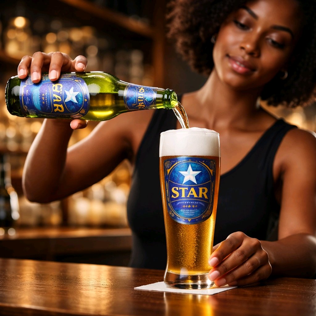 Biere aus dem Kontinent:  3 FL. Äthiopien. Ghana. Nigeria