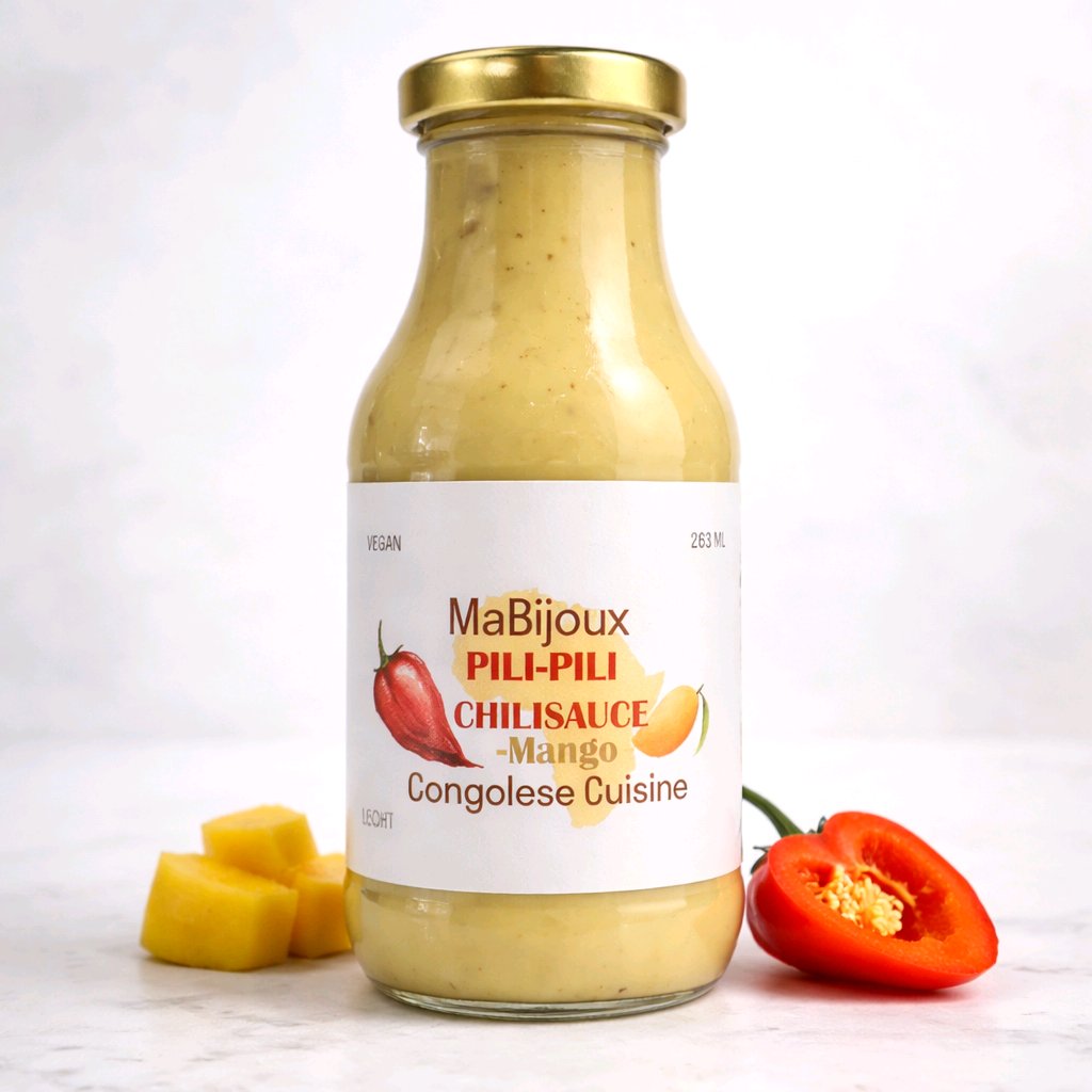 Pili-Pili Chilisauce:  Mango. Leicht