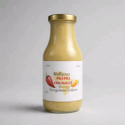 Pili-Pili Chilisauce:  Mango. Leicht