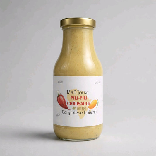 Pili-Pili Chilisauce:  Mango. Leicht